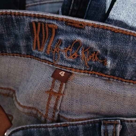 🎈KUT From The Kloth🎈BUY 1 GET 1 FREE💥 Catherine Mid-Rise Boyfriend Jeans Sz 4 - Picture 3 of 13